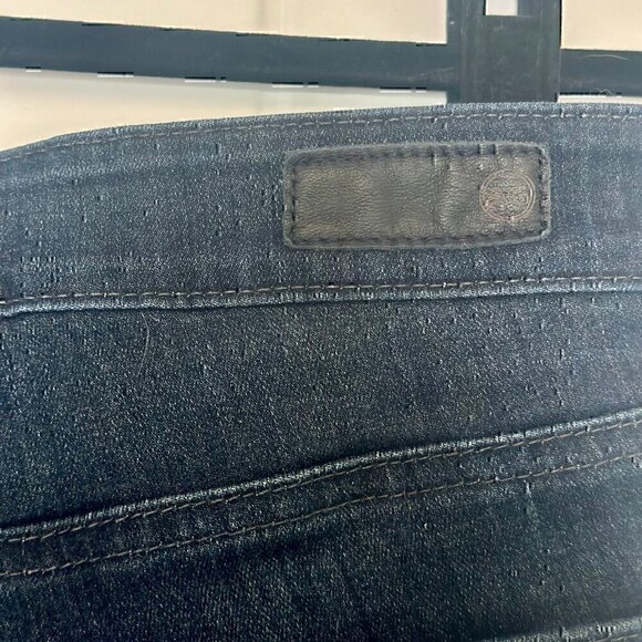 AG Adriano Goldschmied The Farrah Skinny Jeans - High-Rise, Dark Wash, Size 26R - Picture 4 of 4